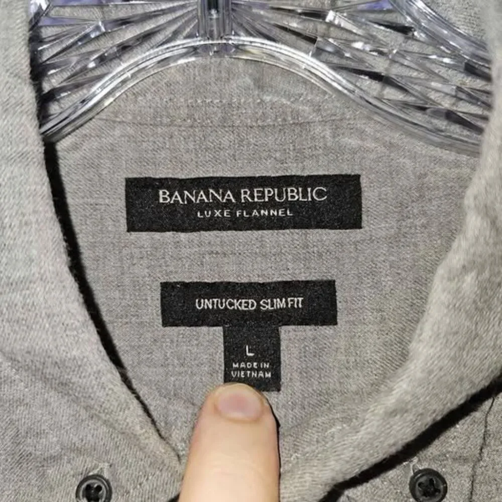 Banana Republic grey banana